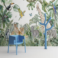 Thumbnail for Papier Peint Animaux <br/> Jungle Sauvage