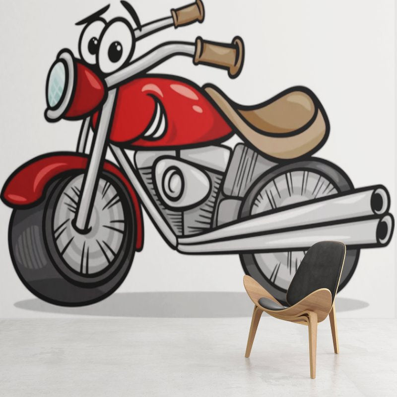 Papier Peint Moto <br/> Cartoon