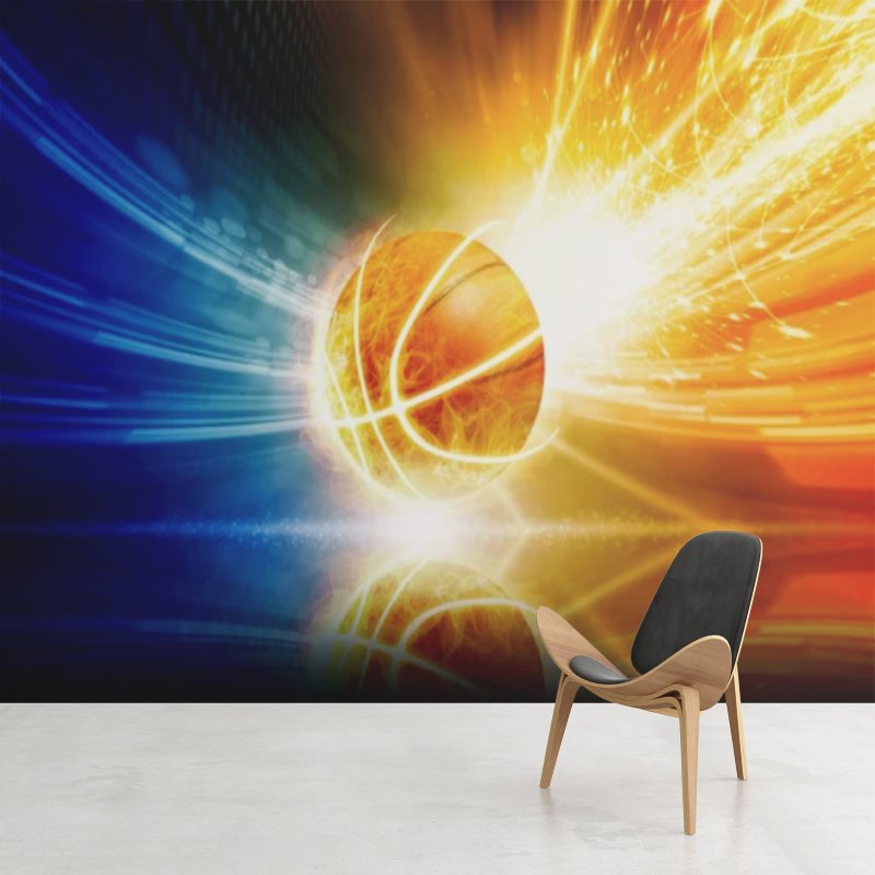 Papier Peint Basket <br/> Double Lumière