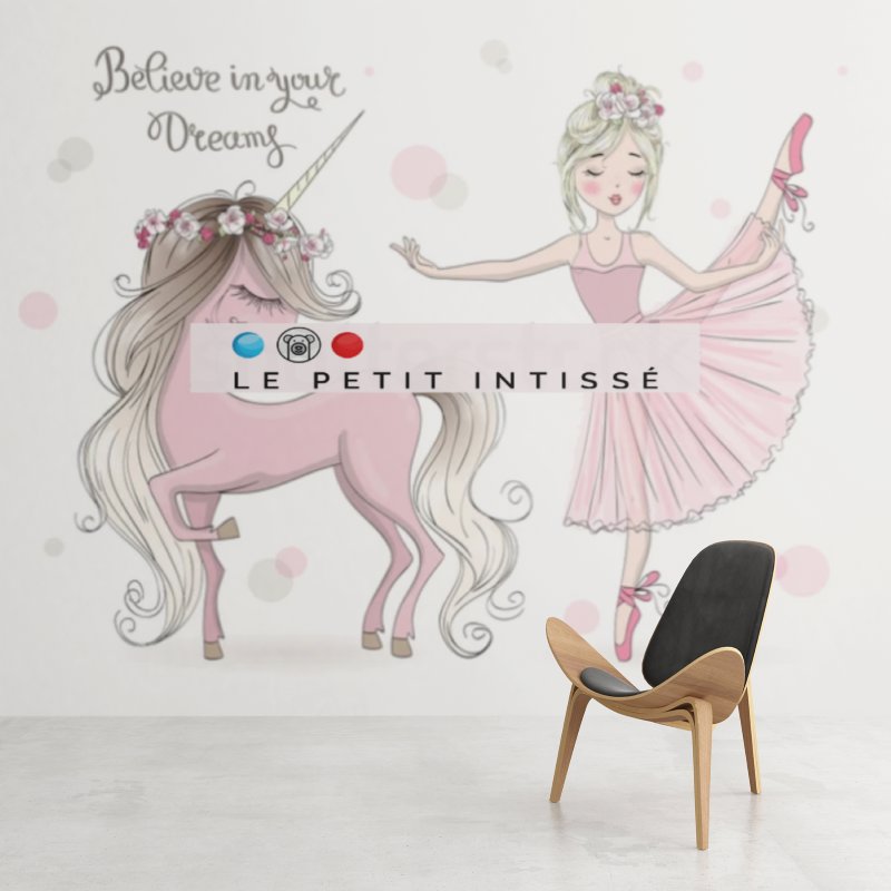 Papier Peint Licorne <br/> Dream It
