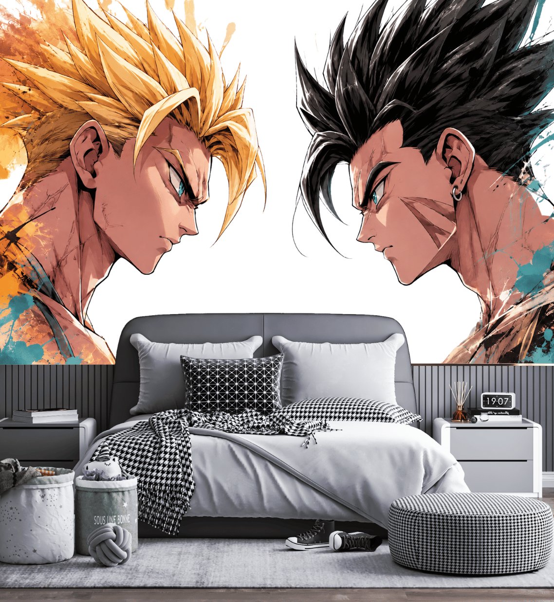 Papier Peint Mural Dragon Ball Z | Le Petit Intissé	