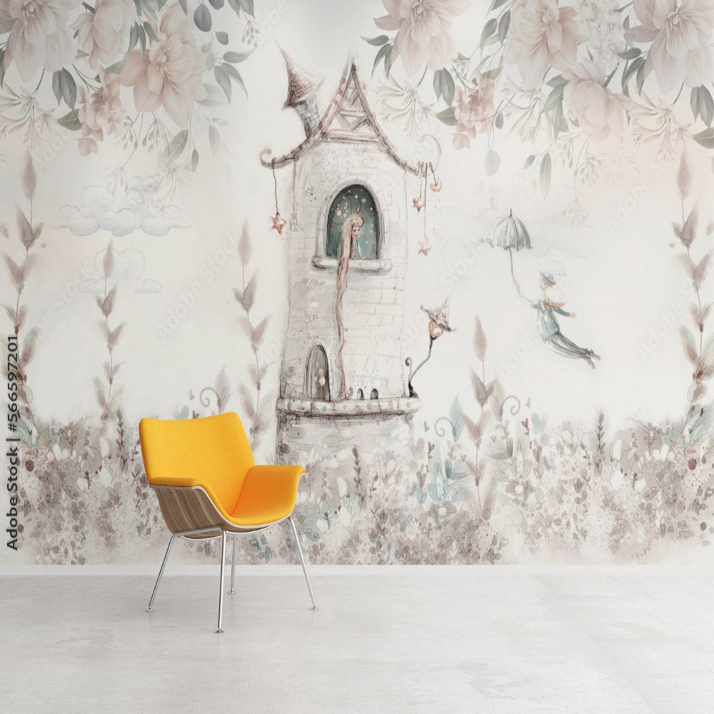 Papier Peint Princesse <br/> Raiponce