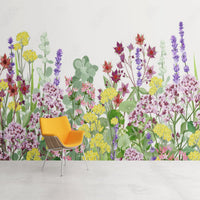 Thumbnail for Papier Peint Fleur <br/> Boutons Sauvages