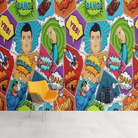 Thumbnail for Papier Peint Super Héros <br/> BD Superman