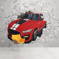 Thumbnail for Papier Peint Voiture <br/> Rouge et Brique