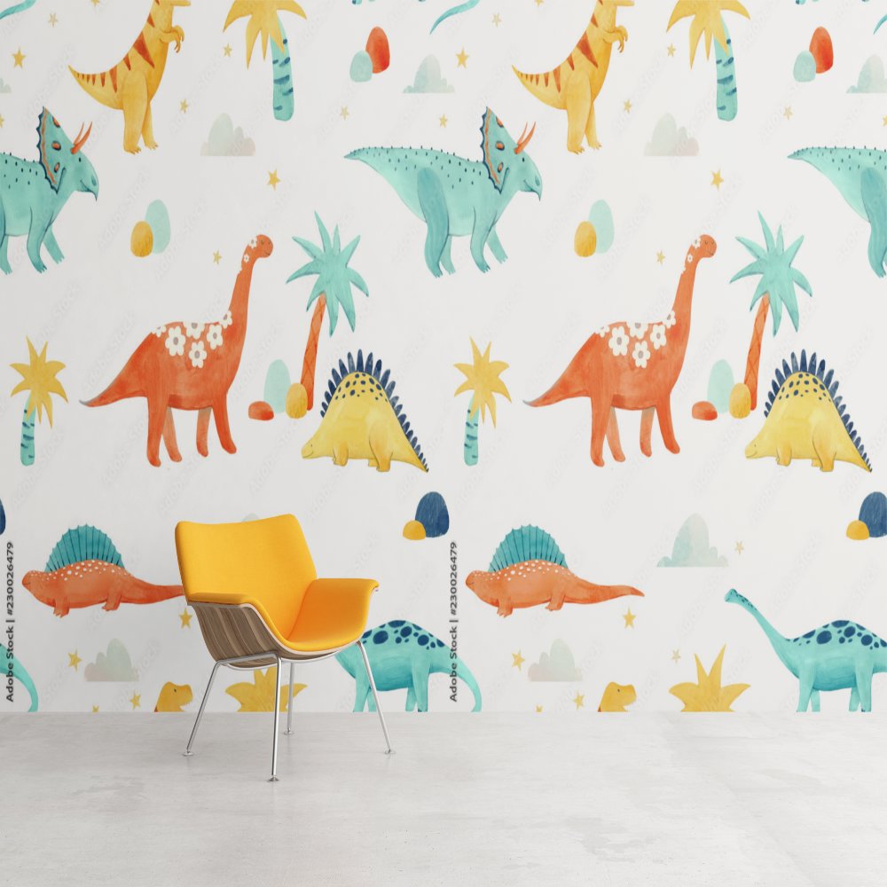 Papier Peint Dinosaure <br/> Dino Jurassic