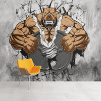 Thumbnail for Papier Peint Ado Classique <br/> Musculation & Bouledogue