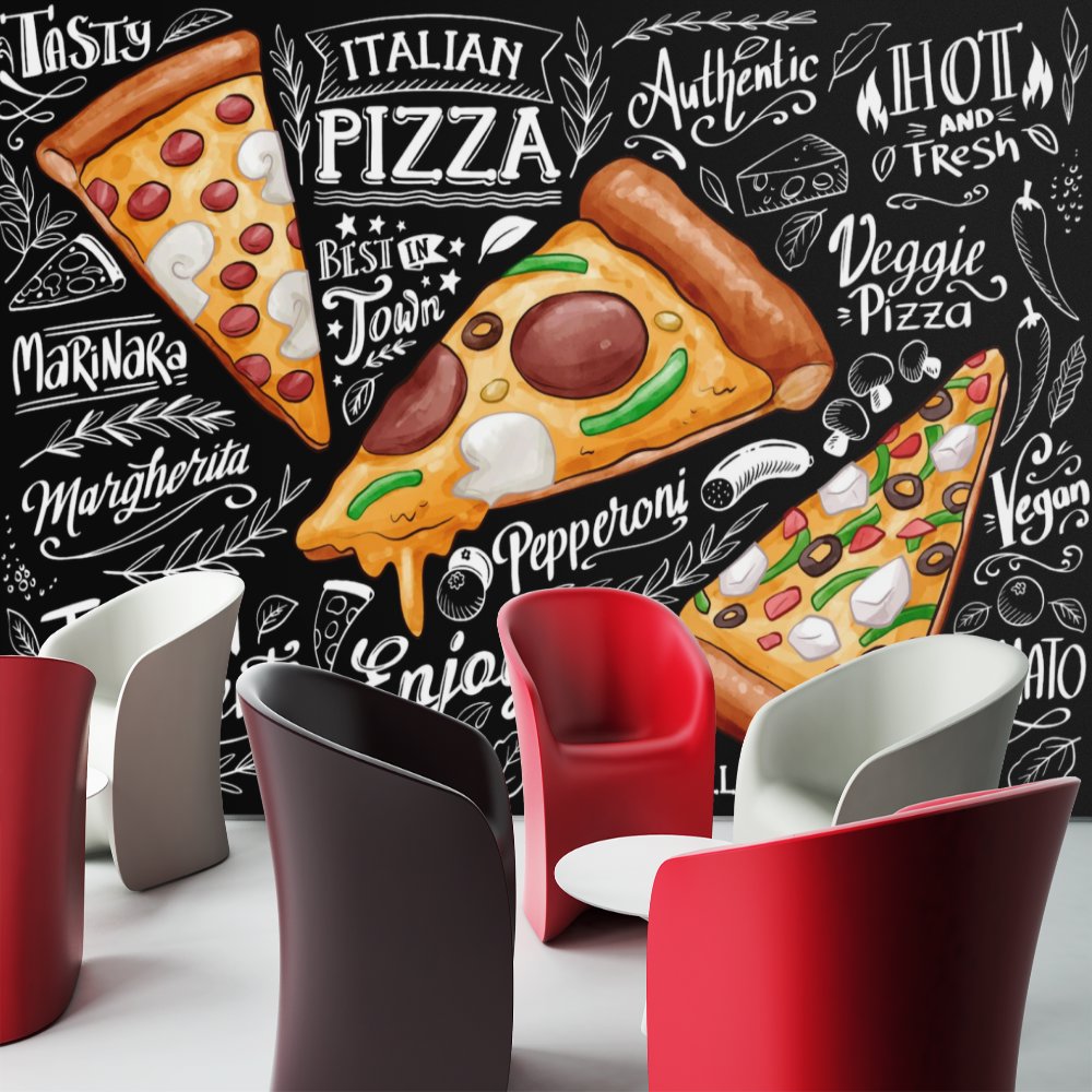 Papier Peint Restaurant <br/> Italian Pizza