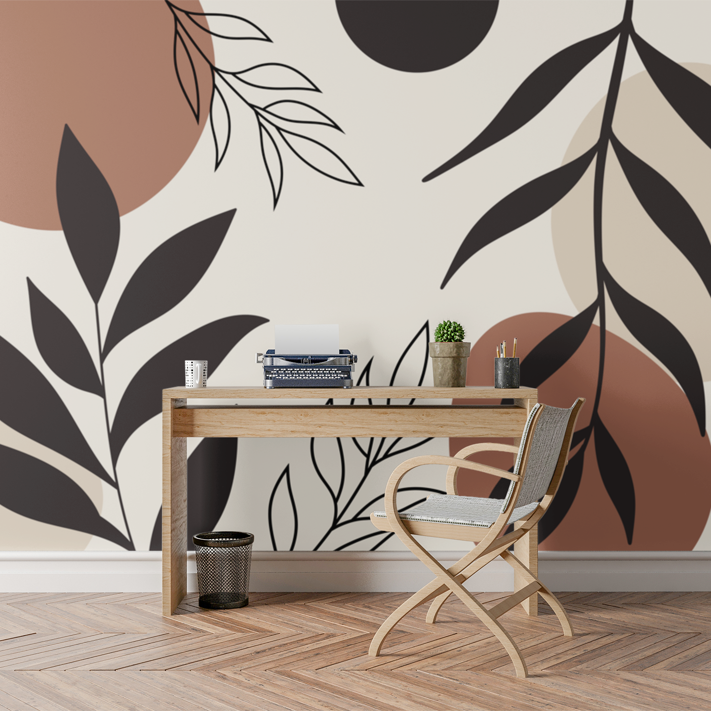 Papier peint motif chambre adulte | Le Petit Intissé