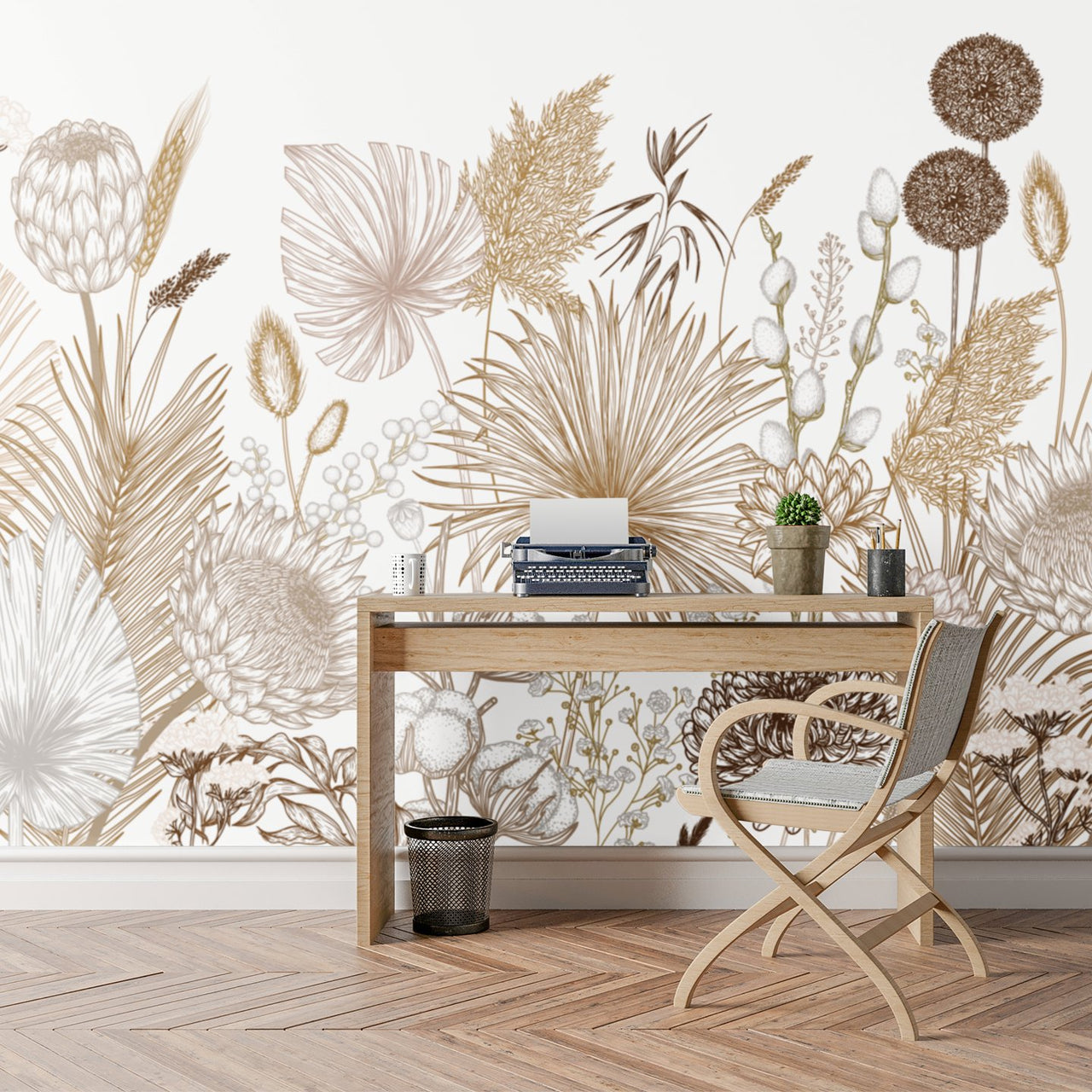 Papier Peint Feuillage Chambre Adulte