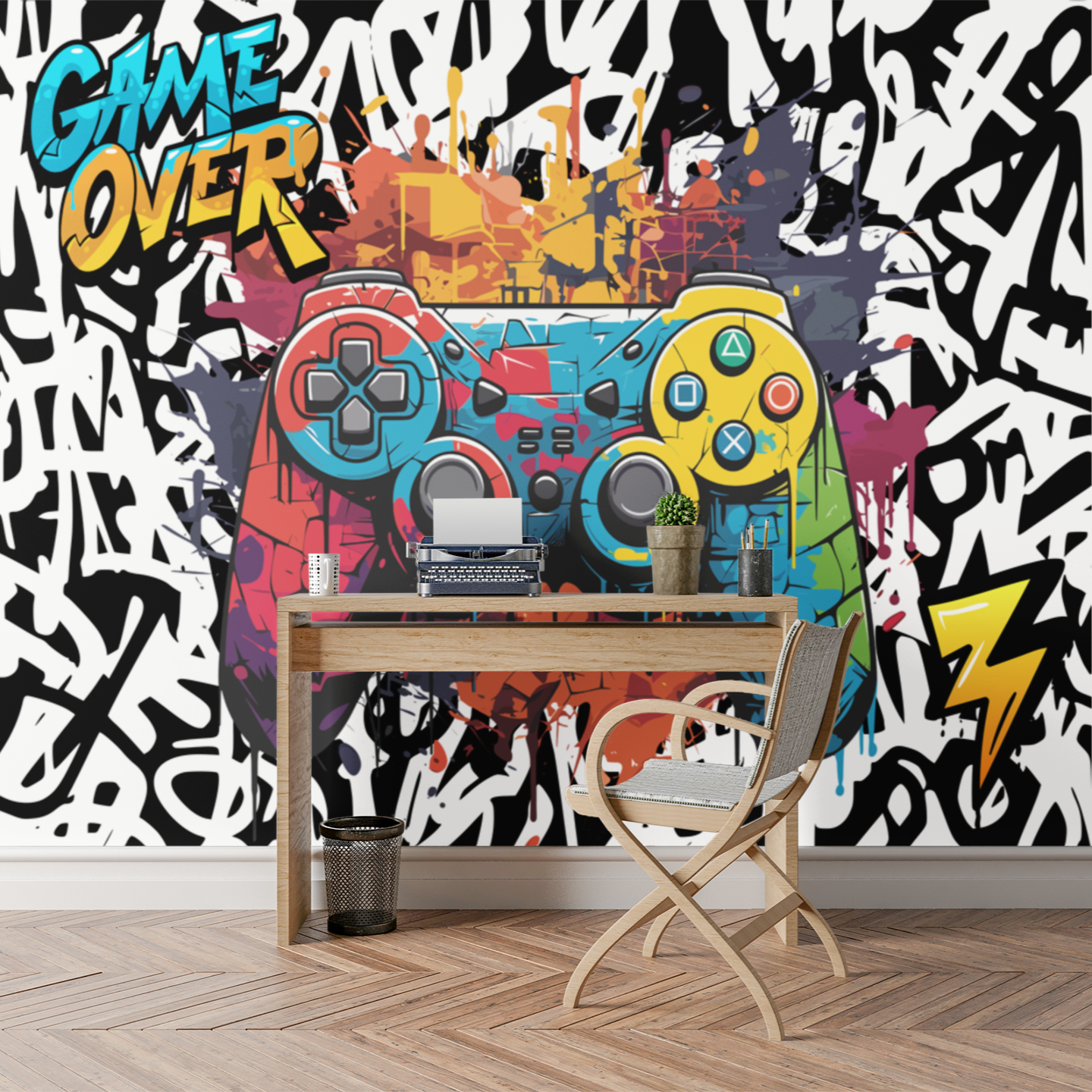 Papier Peint Gamer <br/> Game Over