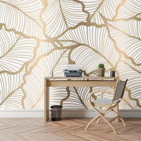 Thumbnail for Papier Peint Panoramique Or et Blanc | Le Petit Intissé