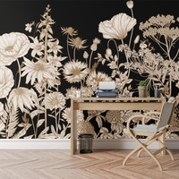 Thumbnail for Papier Peint Chambre Adulte Noir | Le Petit Intissé