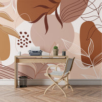 Thumbnail for Papier Peint Terracotta Motif