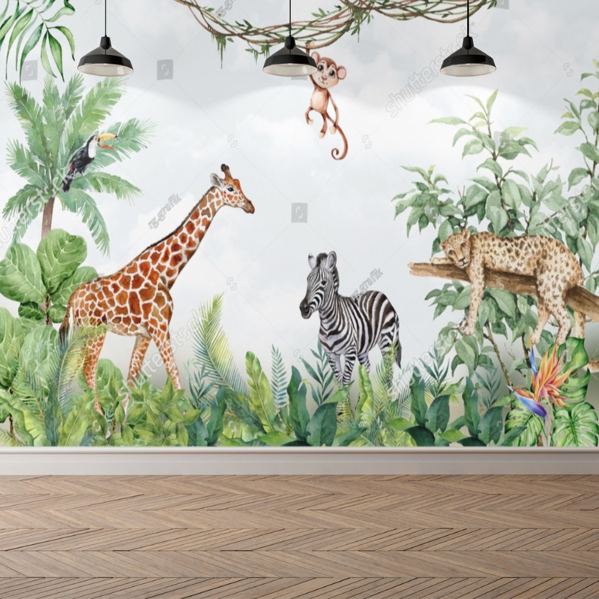 Papier Peint Animaux <br/> Faune Saisissante