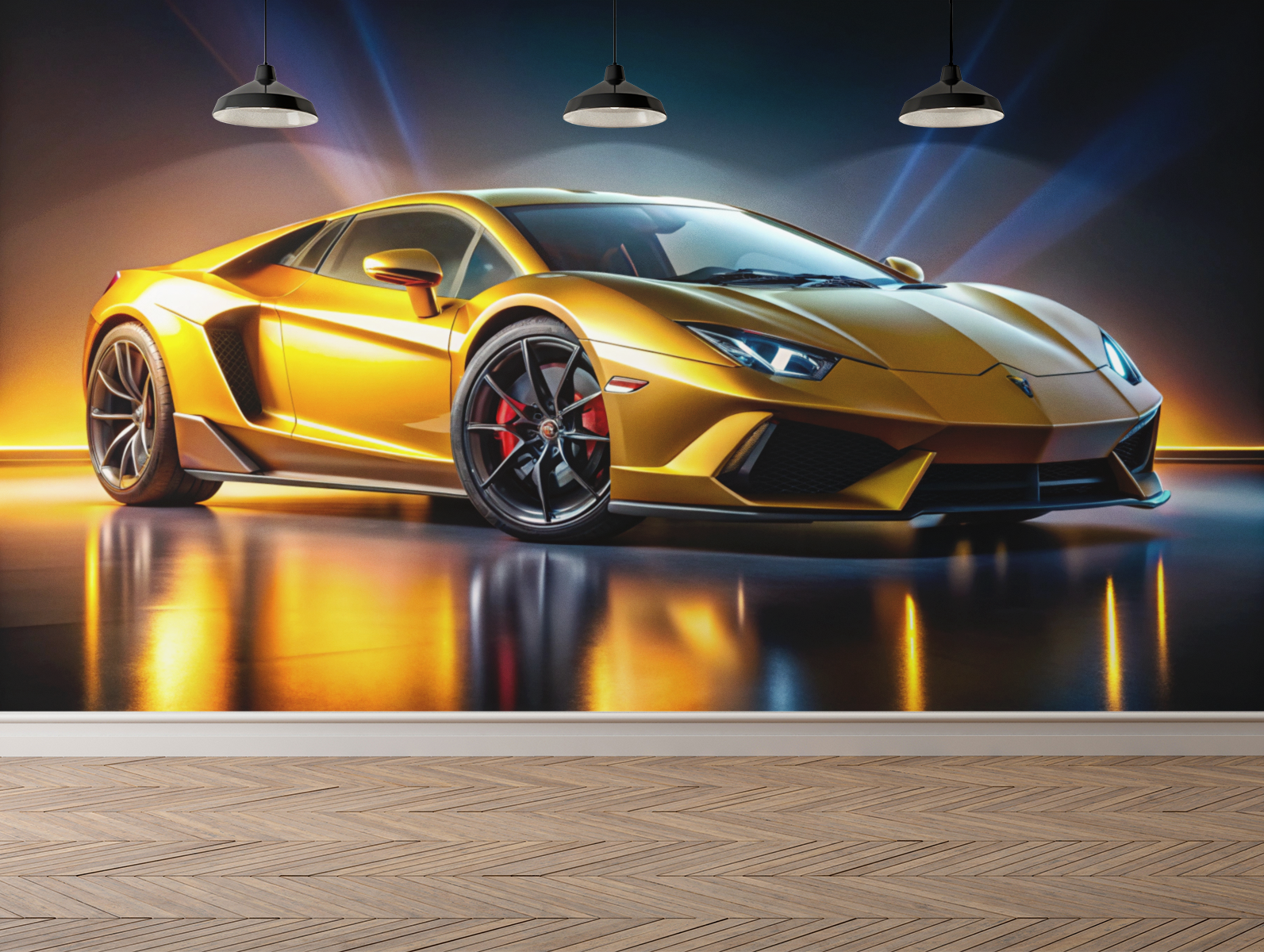 Tapisserie Lamborghini | Le Petit Intissé