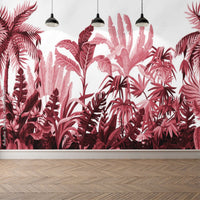 Thumbnail for Papier Peint Tropical <br/> Végétal Rouge