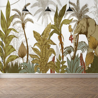 Thumbnail for Papier Peint Tropical <br/> Végétal Palmier