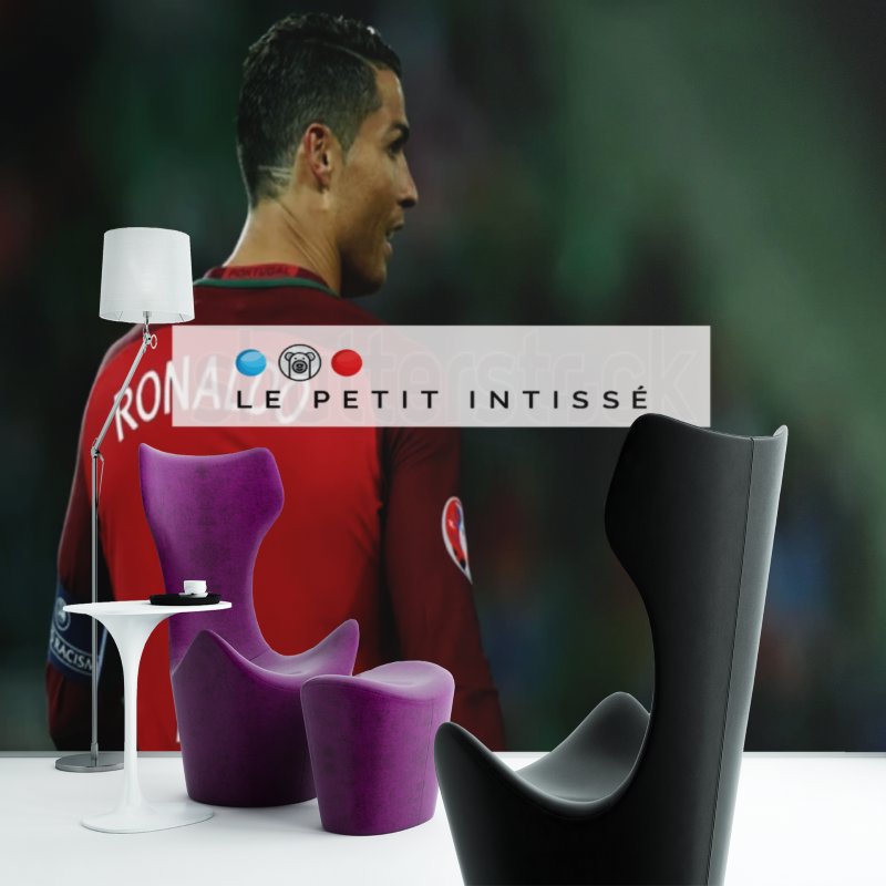 Papier Peint Foot <br/> Ronaldo CR7