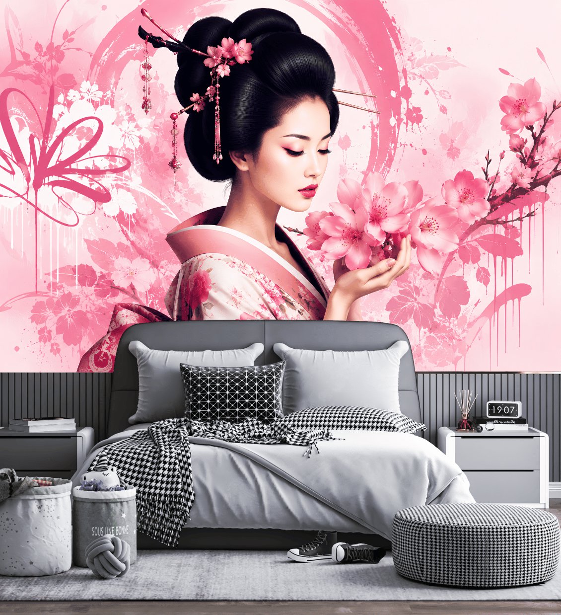 Tapisserie Geisha | Le Petit Intissé