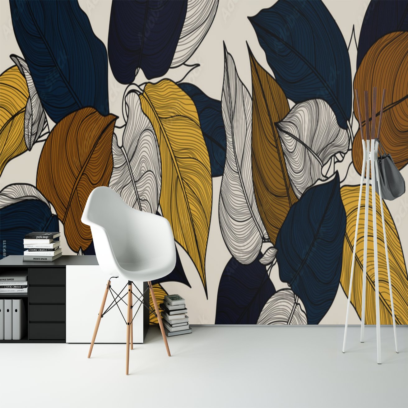 Papier Peint Tropical <br/> Couleur Tendance Design