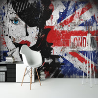 Thumbnail for Papier Peint Ado Classique <br/> Anglais Fashion