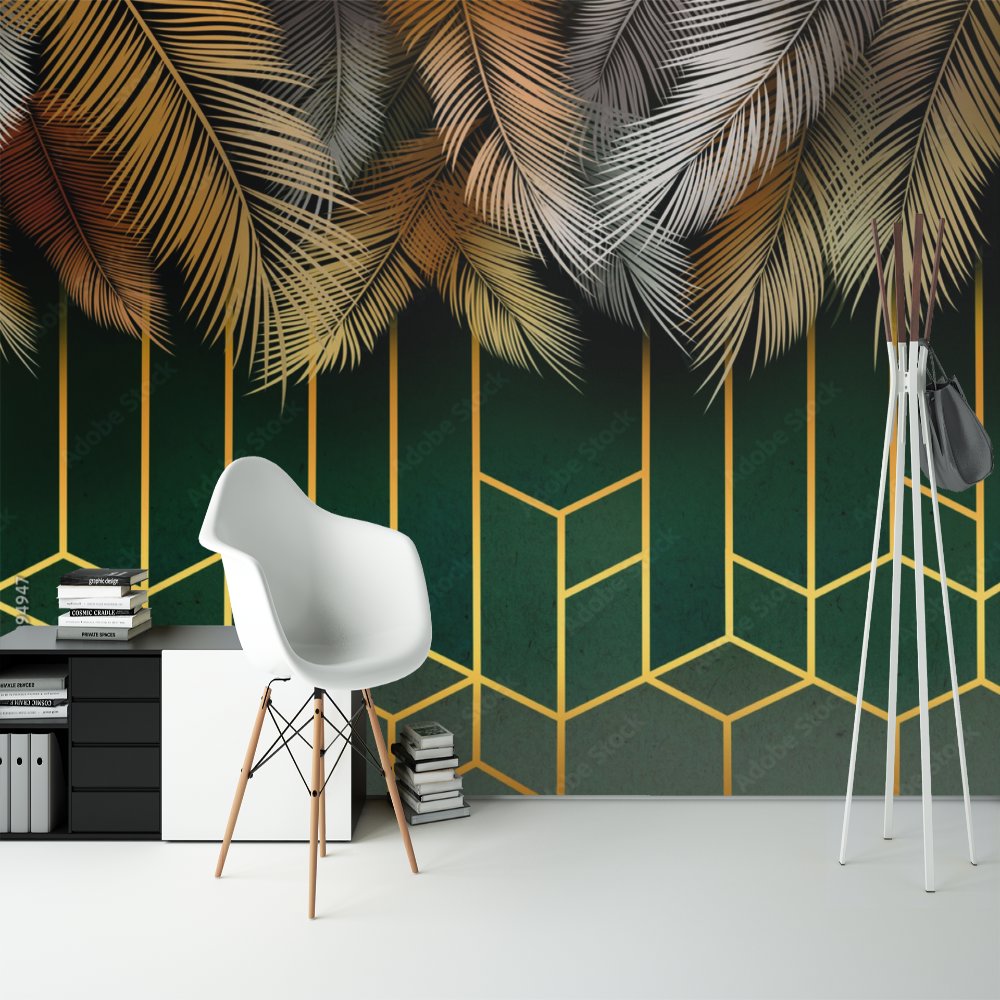 Papier Peint Tropical <br/> Atmosphère Zen et Feuillage