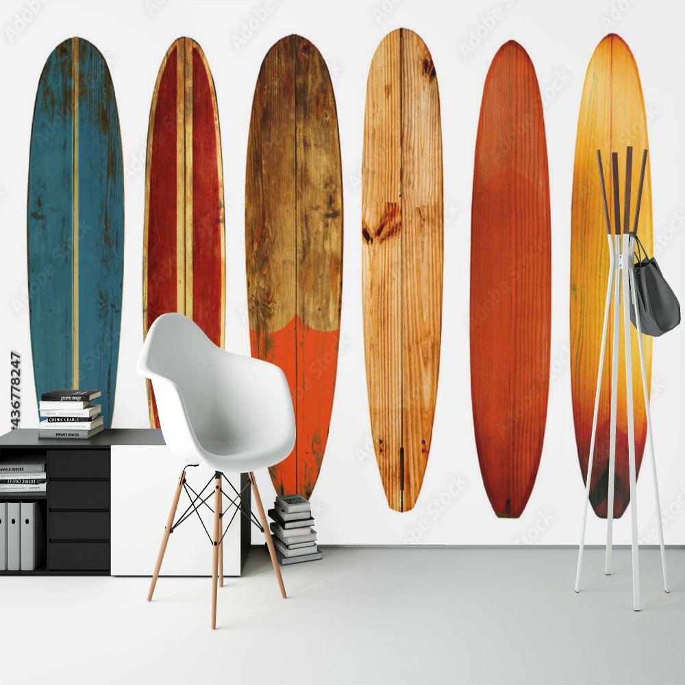 Papier Peint Ado Classique <br/> Surf Vintage