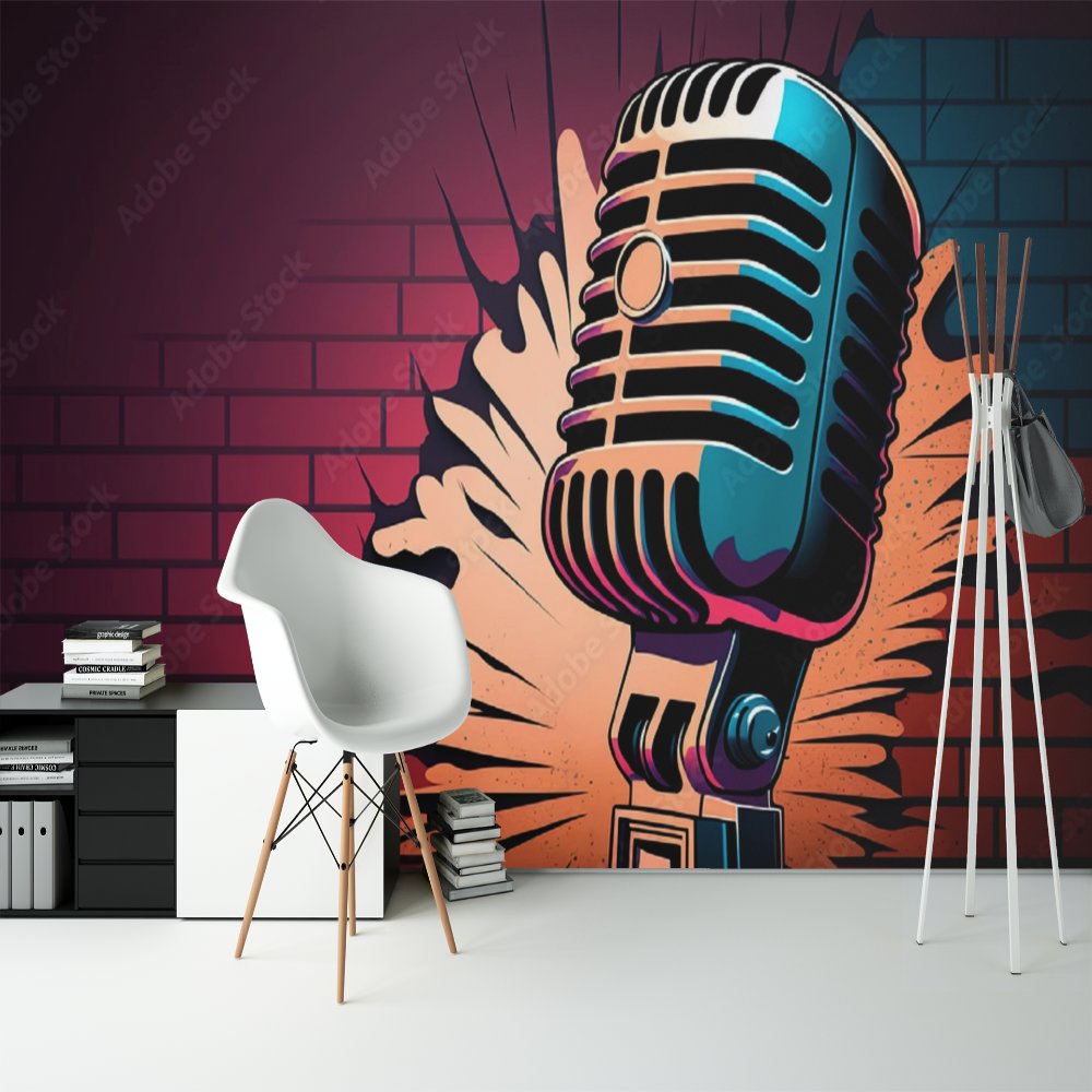 Papier Peint Musique <br/> Crooner