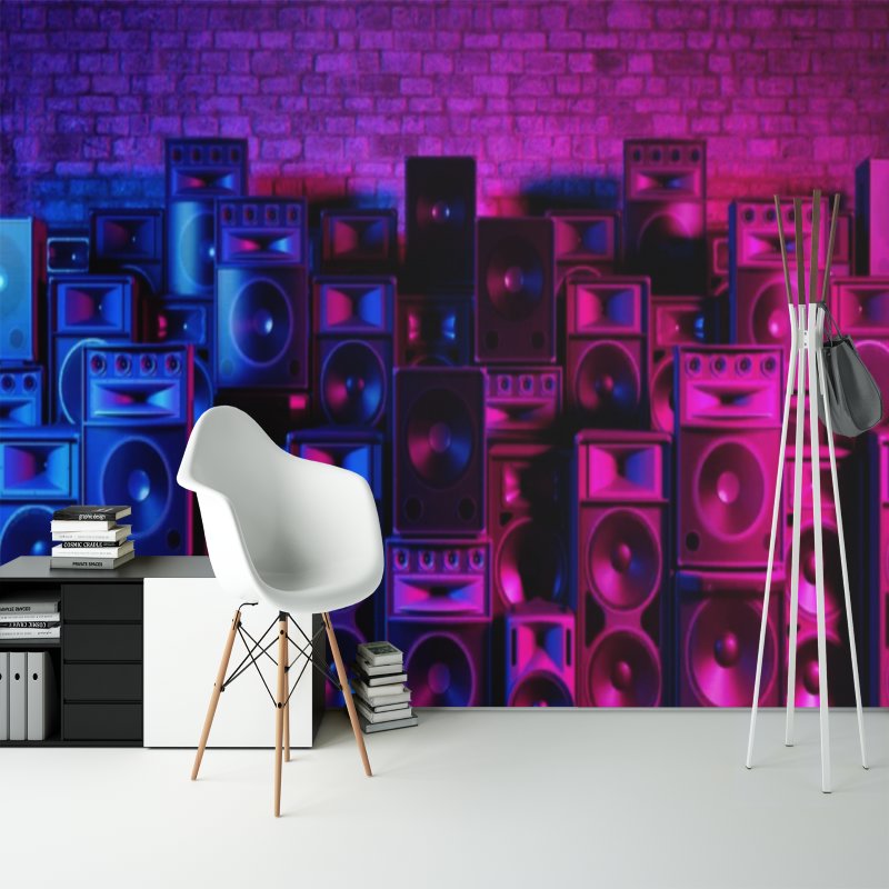 Papier Peint Musique <br/> Monte le Son!