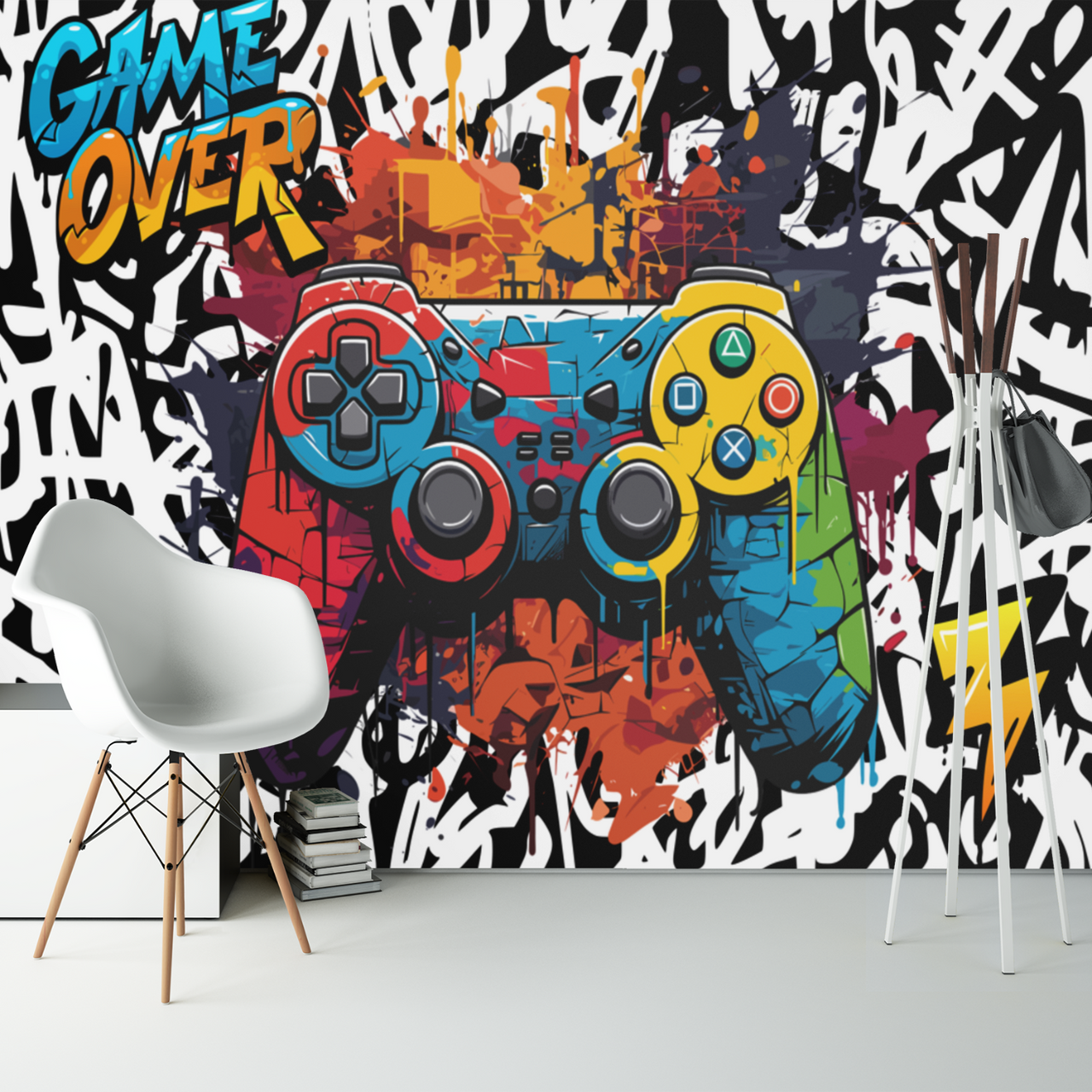 Papier Peint Gamer <br/> Game Over