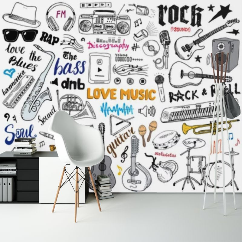 Papier Peint Musique <br/> Déco Originale