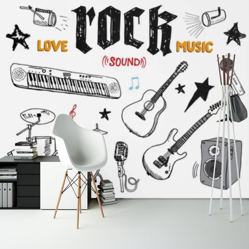 Papier Peint Musique <br/> Rock Sound