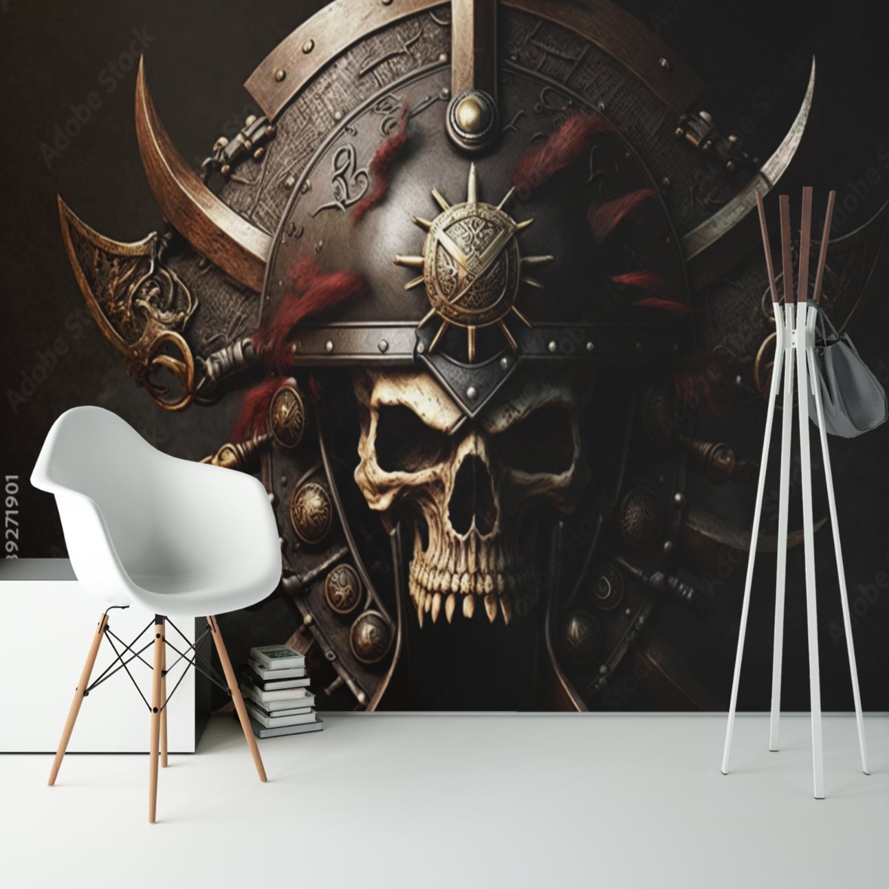 Papier Peint Pirate <br/> Gouvernail