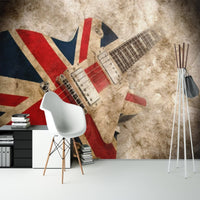 Thumbnail for Papier Peint Musique <br/> Guitare Union Jack