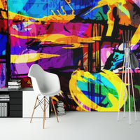 Thumbnail for Papier Peint Graffiti <br/> Jaune is Beautiful