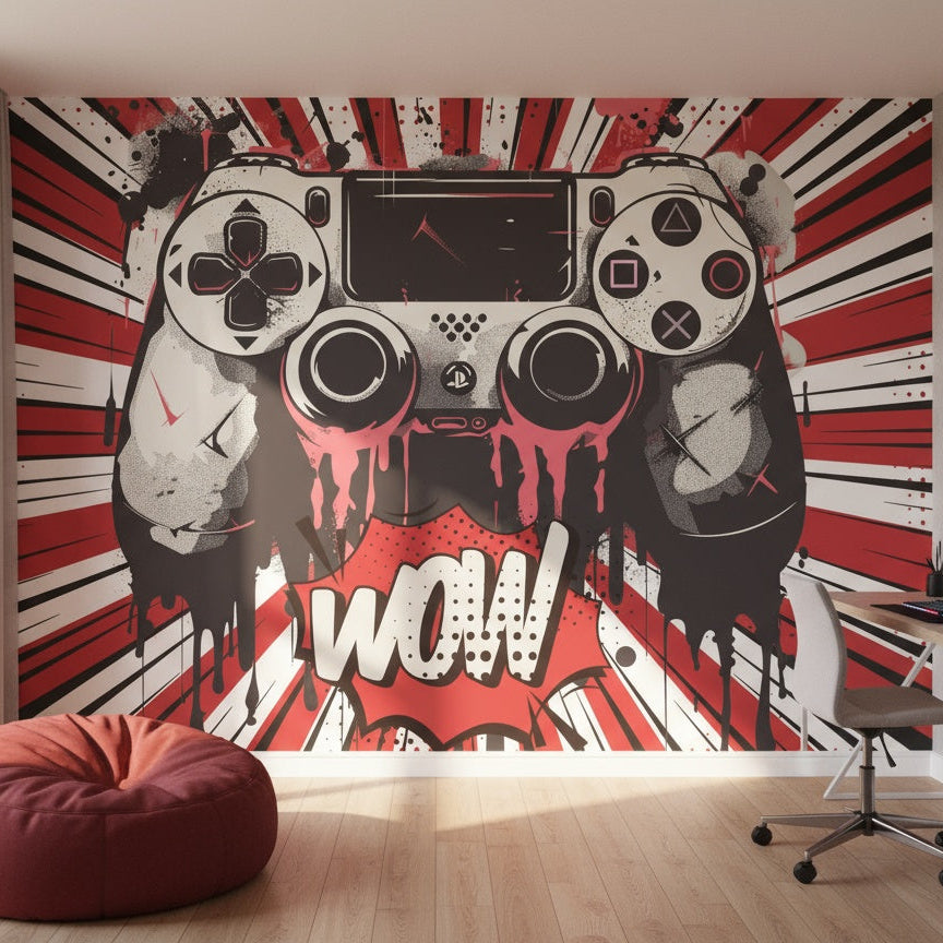 Papier Peint Mural Gamer | Le Petit Intissé