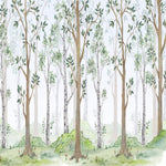 Papier Peint Forêt Arbres | Le Petit Intissé