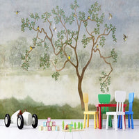 Thumbnail for Papier Peint Japonais Oiseaux | Le Petit Intissé