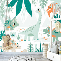 Thumbnail for Déco Mural Dinosaure | Le Petit Intissé