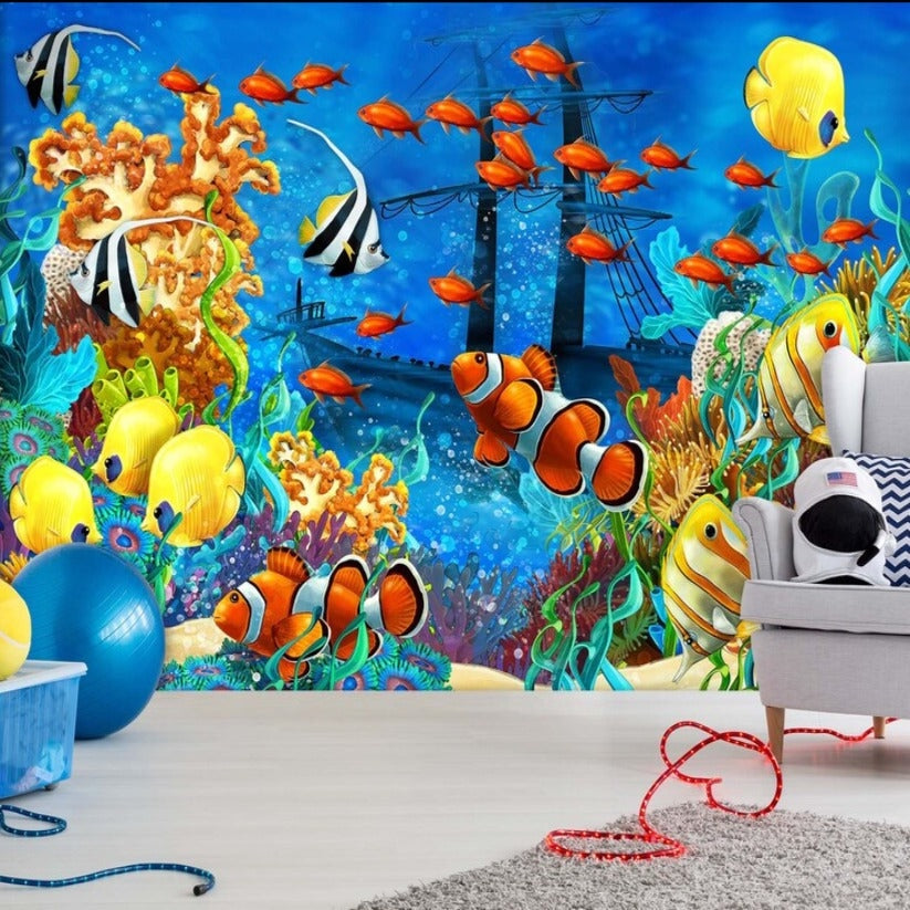 Déco Chambre Enfant Poisson | Le Petit Intissé