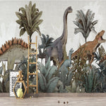 Mural Chambre thème Dinosaure | Le Petit Intissé