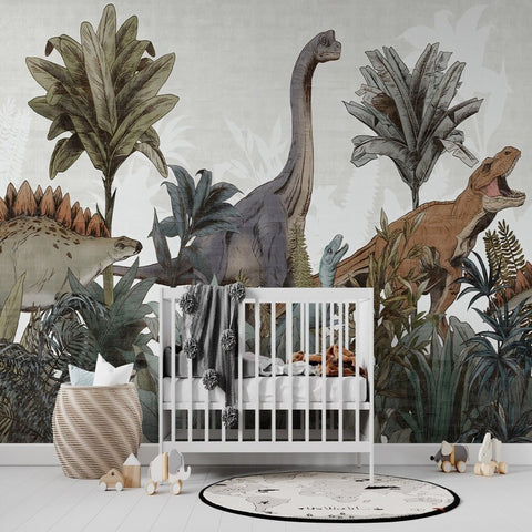 Mural Chambre thème Dinosaure | Le Petit Intissé