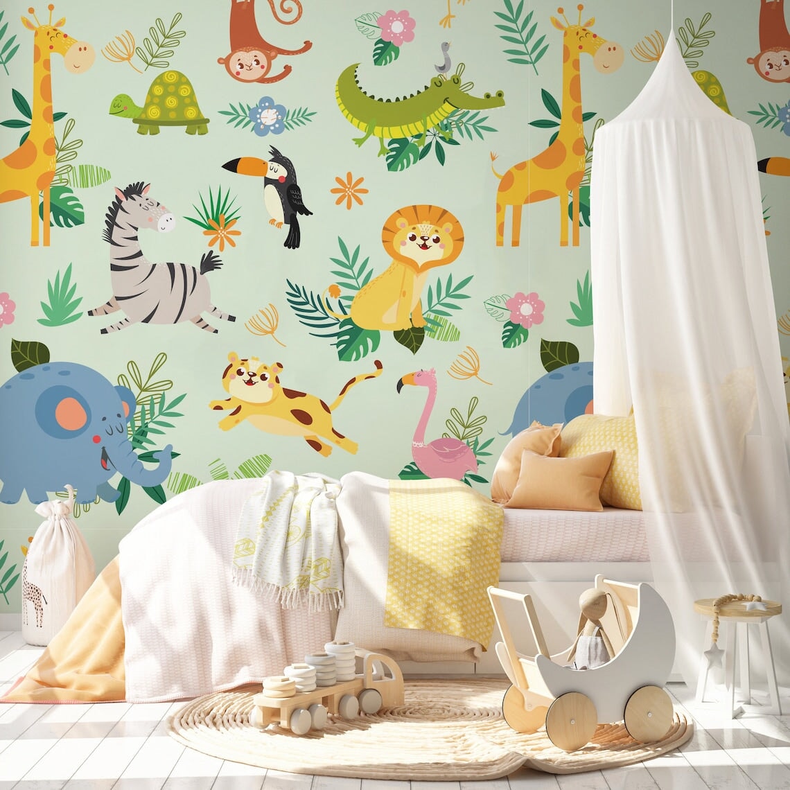 Thème Animaux Chambre Bébé | Le Petit Intissé