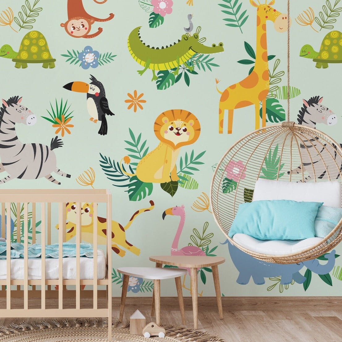 Thème Animaux Chambre Bébé | Le Petit Intissé