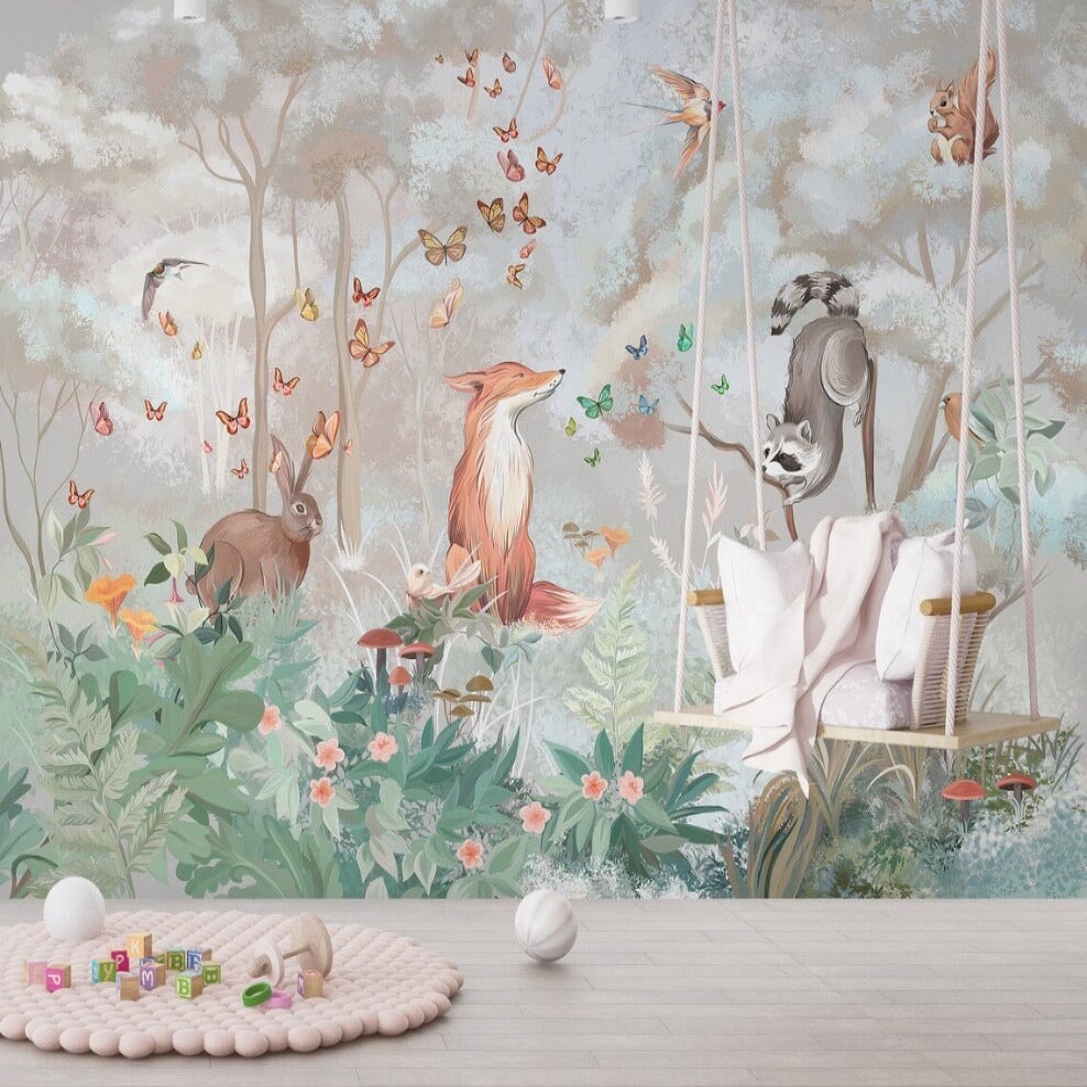 Décoration Chambre Bébé Garçon Renard | Le Petit Intissé