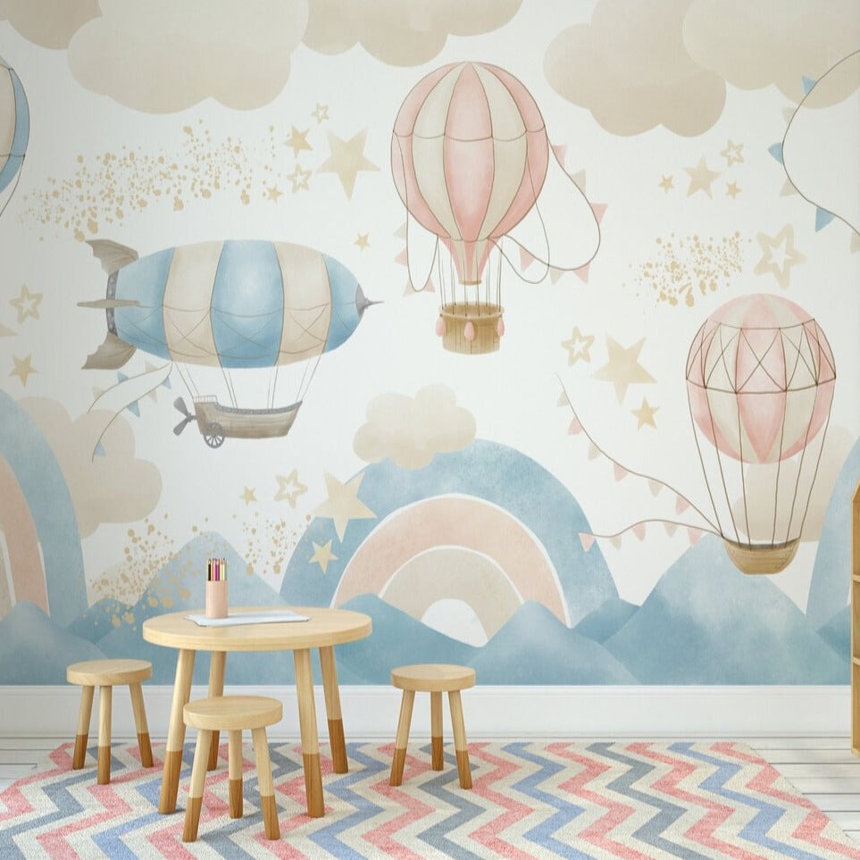 Déco Bébé Tendance Rose et Bleu Pastel | Le Petit Intissé