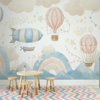 Thumbnail for Déco Bébé Tendance Rose et Bleu Pastel | Le Petit Intissé