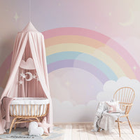 Thumbnail for Décoration Chambre Fille Arc-en-ciel | Le Petit Intissé