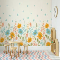 Thumbnail for Tapisserie Panoramique Fleurs | Le Petit Intissé